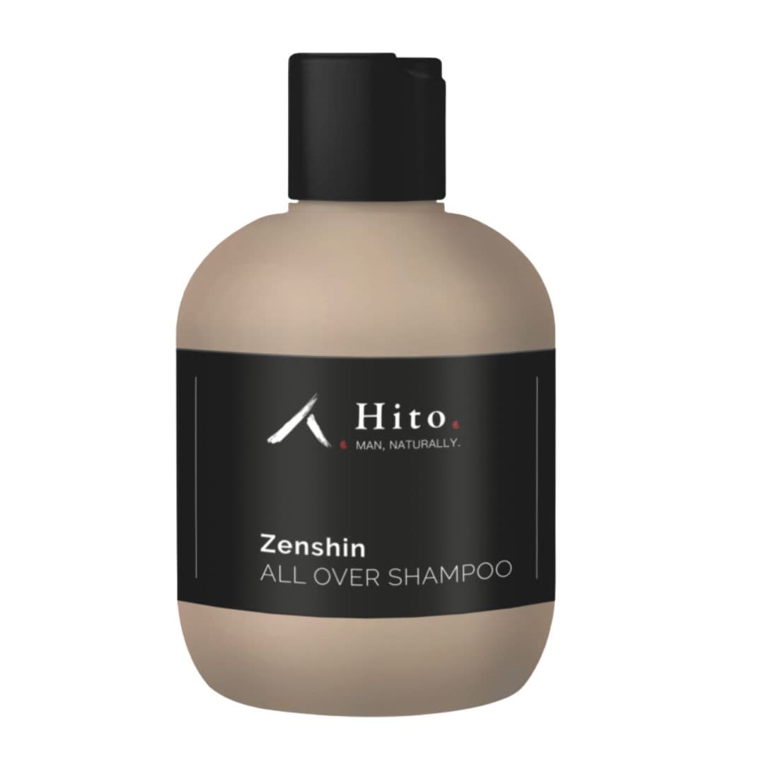 Hito "Zenshin" All Over Shampoo - šampon na vlasy, tělo a bradu, 300 ml