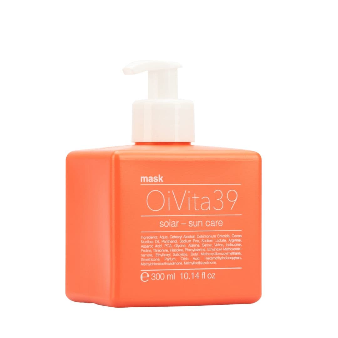 OiVita39 Solar - Sun Care Mask - maska pro suché a namáhané vlasy během léta, 300 ml