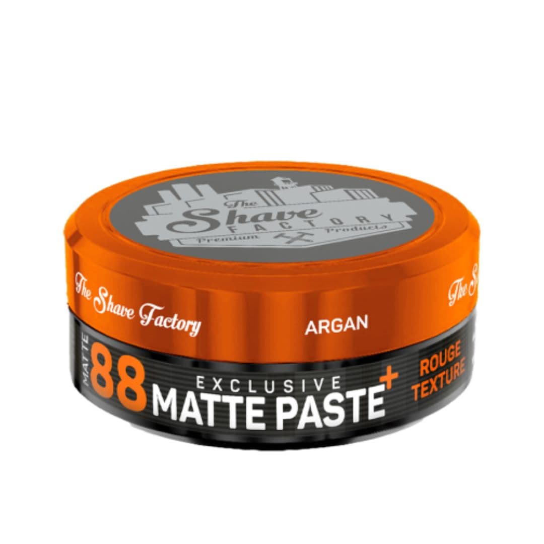 The Shave Factory 88 Rouge Texture Exclusive Matt Clay - matná hlína se silnou fixací a arganovým olejem, 150 ml