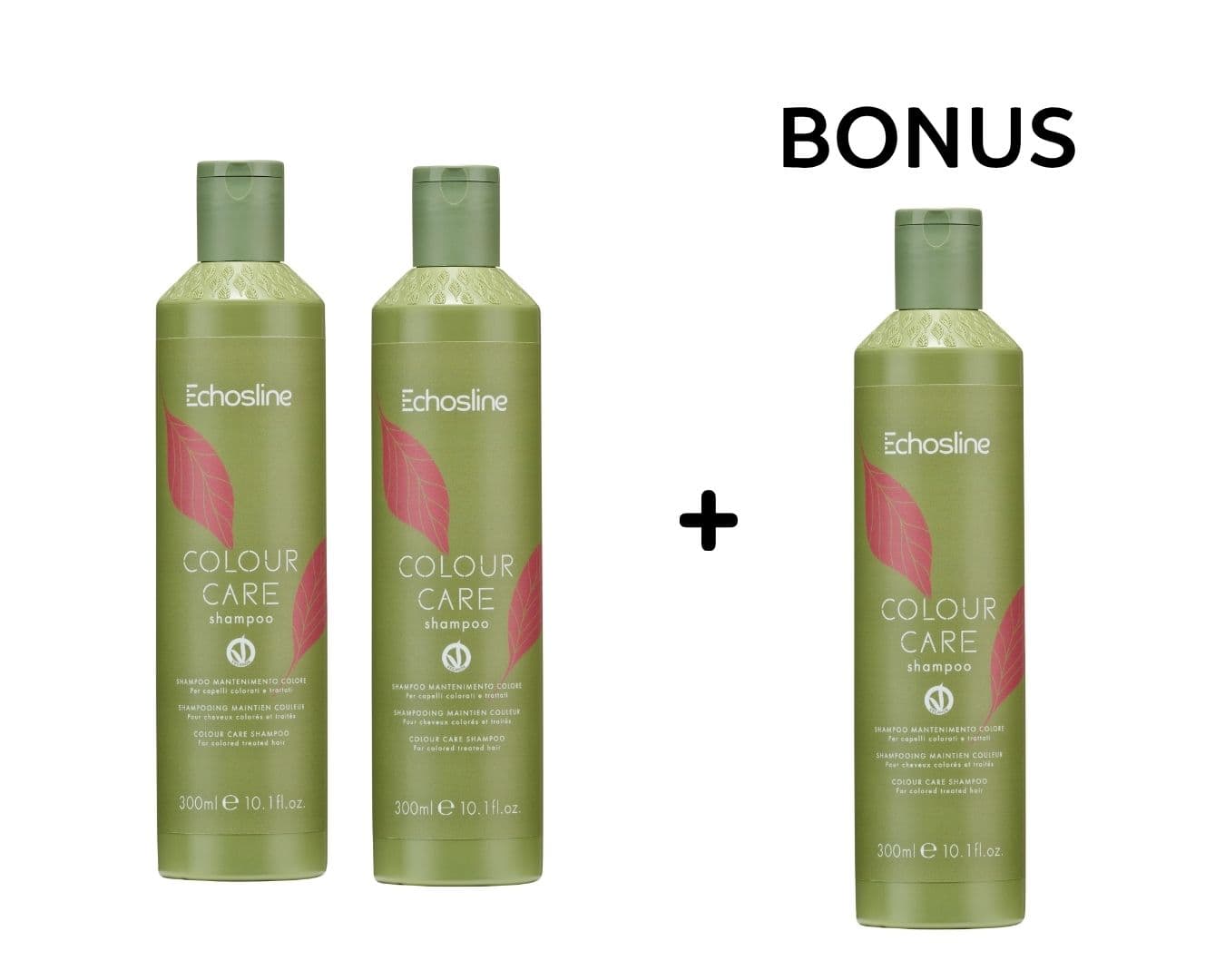AKCE: 2+1 Echosline Colour Care System Shampoo - šampon pro barvené vlasy, 300 ML