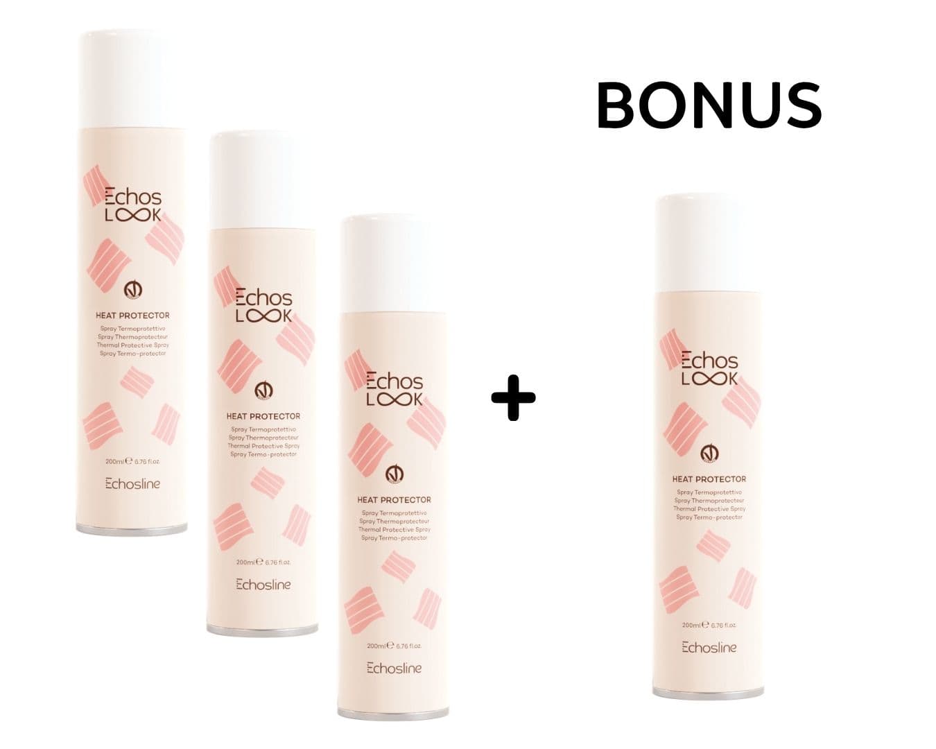 AKCE: 3+1 Echos Look Heat Protector - termoochranný sprej, 200 ml