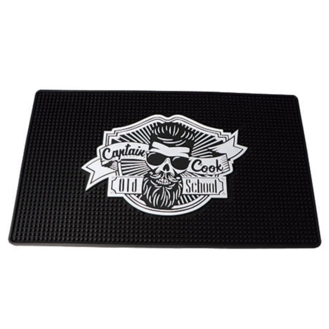 Captain Cook Non Slip Barber Mat 07387 - gumová podložka pod nástroje, 25 x 44 cm