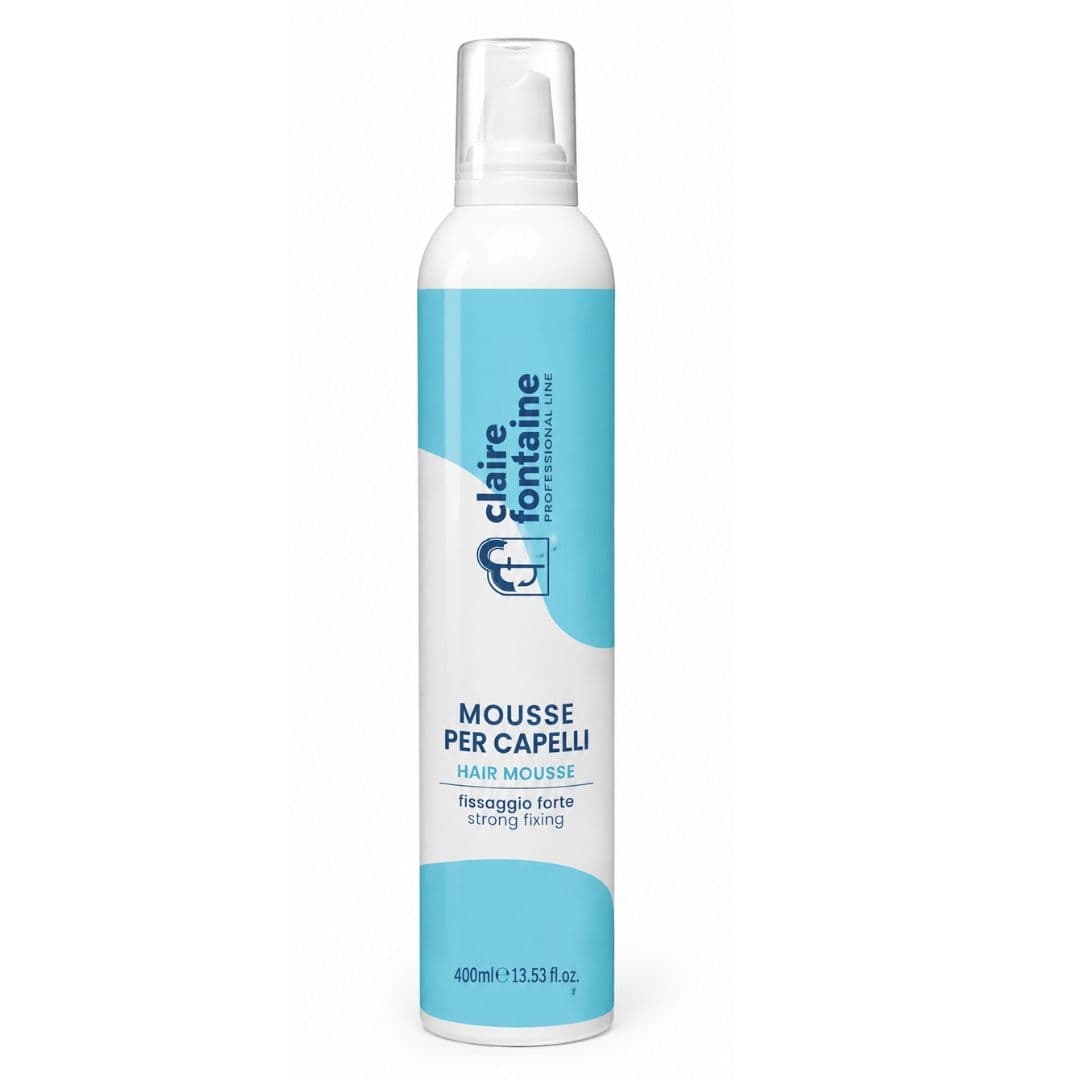 Claire Fontaine Hair Mousse Strong Fixing - pěnové tužidlo se silnou fixací, 400 ml