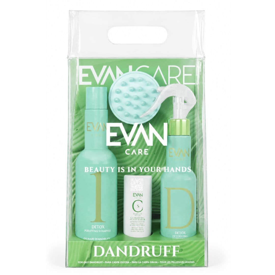 Evan Care Detox Antidandruff Kit - sada proti lupům