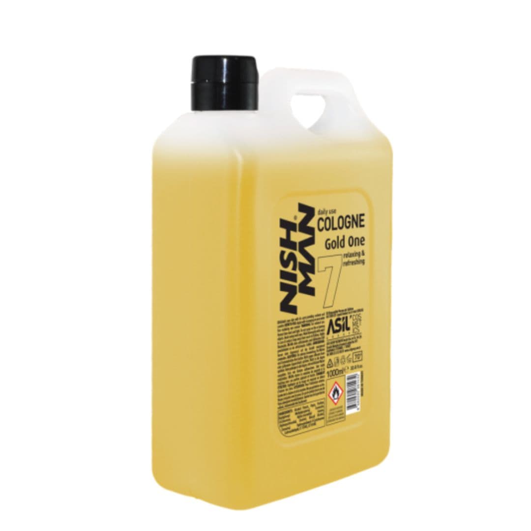 Nishman Eau de Cologne 07 Gold One - kolínská voda, 1L "bandaska"