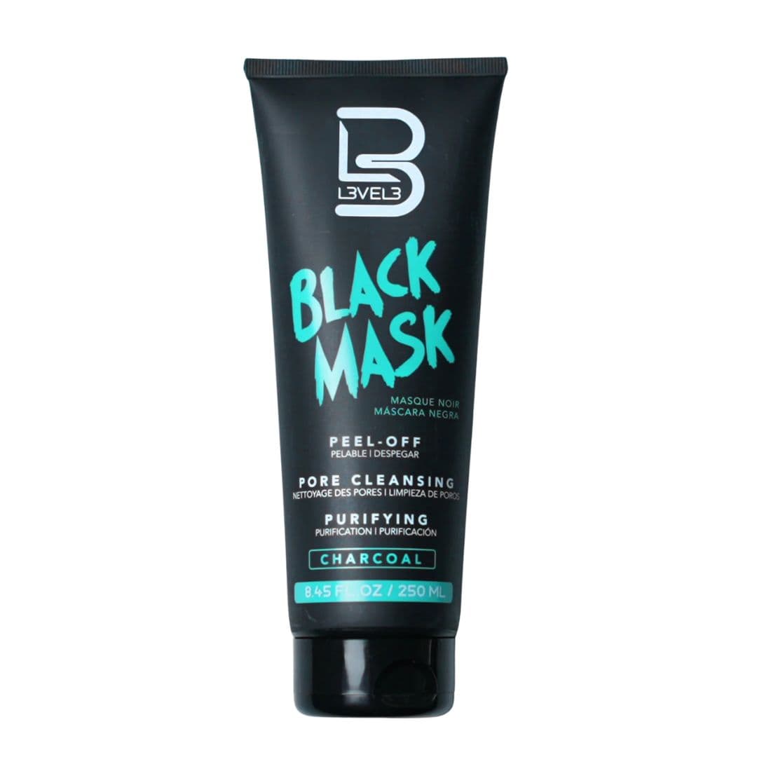 L3VEL3 Black Peel Off Mask - černá slupovací maska, 250 ml