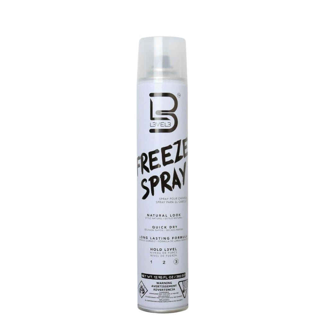 L3VEL3 Freeze Spray - lak na vlasy se silnou fixací, 383 g
