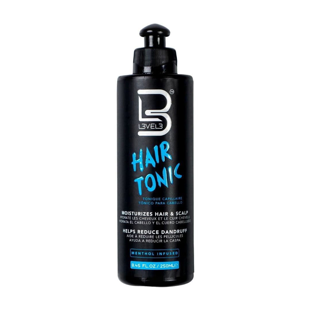 L3VEL3 Hair Tonic With Mentol - vlasové tonikum s mentolem - působí proti lupům, 250 ml