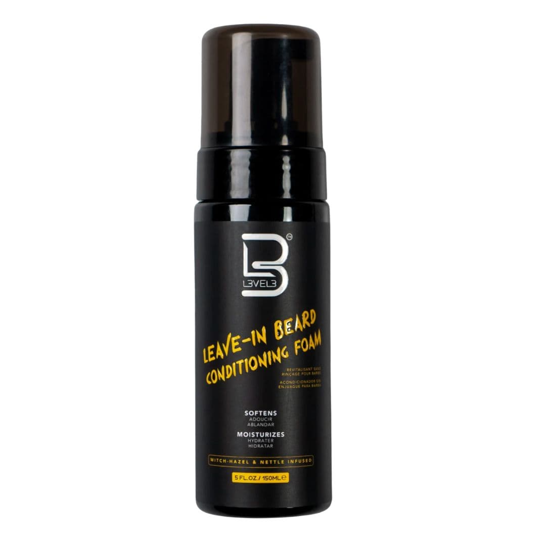 L3VEL3 Leave-In Beard Conditioning Foam - bezoplachový pěnový kondicionér na bradu, 150 ml