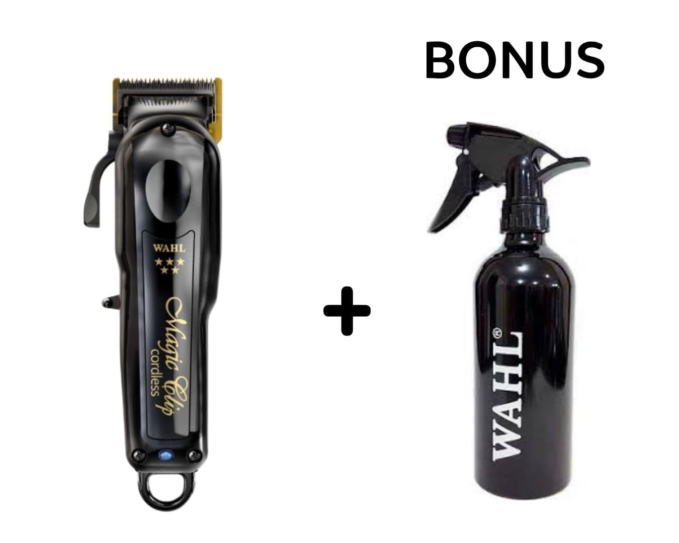 Wahl Magic Clip Cordless Black Edition 3026434 - profesionální akumulátorový střihací strojek + M22 olej na mazání stříhací hlavice, 200 ml