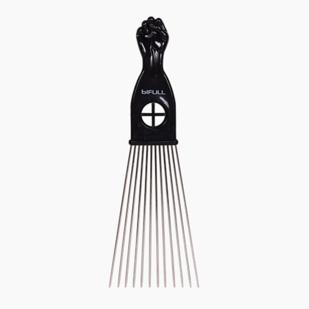 Bifull BFPEI44566 Afro Comb - afro hřeben s kovovými zuby