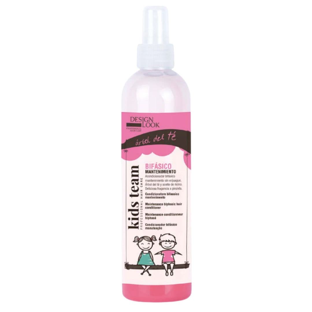 Design Look Kids Team BiFasico - dětský dvoufázový neoplachující kondicionér, 300 ml