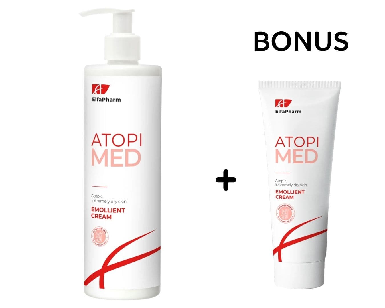 Elfa Pharm ATOPI MED EMOLLIENT CREAM - zjemňující krém pro atopickou a velmi suchou pokožku, 400 ml