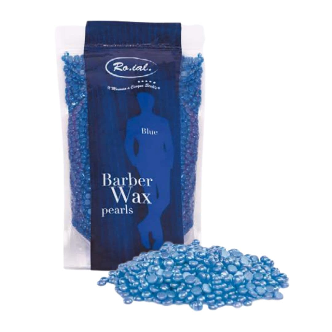 Ro.ial Barber Wax Blue (ROEST60351) - modré perly k depilaci, 800 g